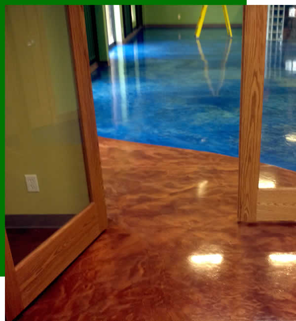 Acid Stained Concrete Services near me