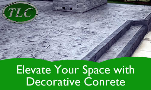 Elevate Your Space with Decorative Concrete Installation by Taylor's Landscape Construction, LLC