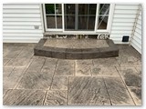 IMG_2408 - Custom patio slate with steppers and wood plank